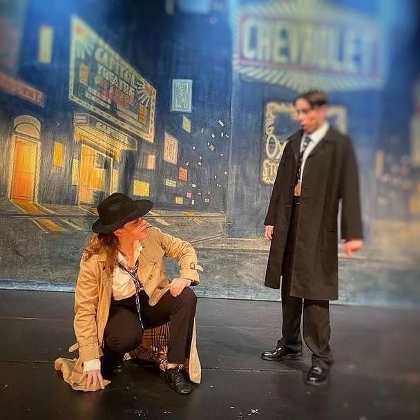 My daughter, @robyn.j.collins, performing in Bugsy Malone